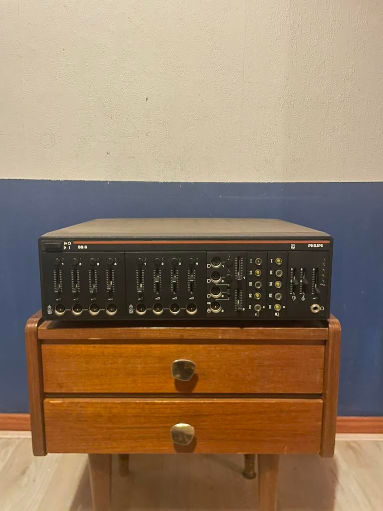 Philips SQ6 - LBB1264/40 vintage versterker, Audio, Tv en Foto, Versterkers en Receivers, ?, Eindhoven, 120 watt of meer, Philips
