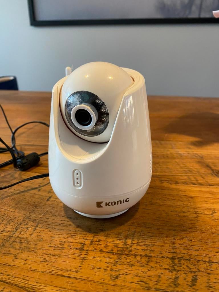 IP beveiligingscamera Konig SAS-IPCAM111W, Ophalen of Verzenden, Gebruikt, Binnencamera