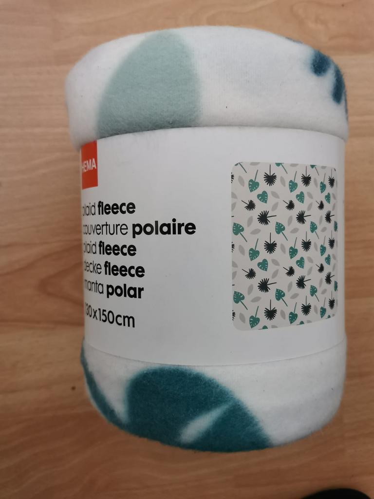 Fleece plaid nieuw, Ophalen of Verzenden, Nieuw