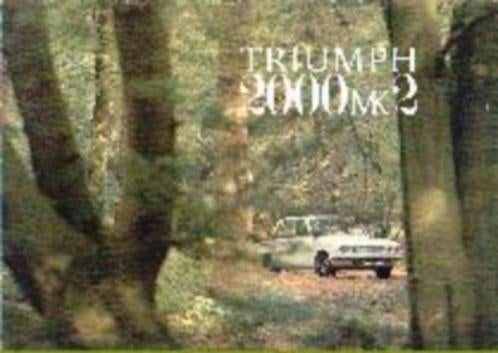 Triumph 2000 MK2 of 2500 TC originele brochure/auto folder, Ophalen of Verzenden, Zo goed als nieuw, Overige merken