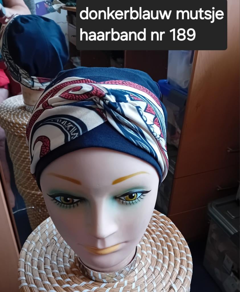 Chemo/ haarverlies mutsjes, Ophalen of Verzenden, Nieuw, Muts