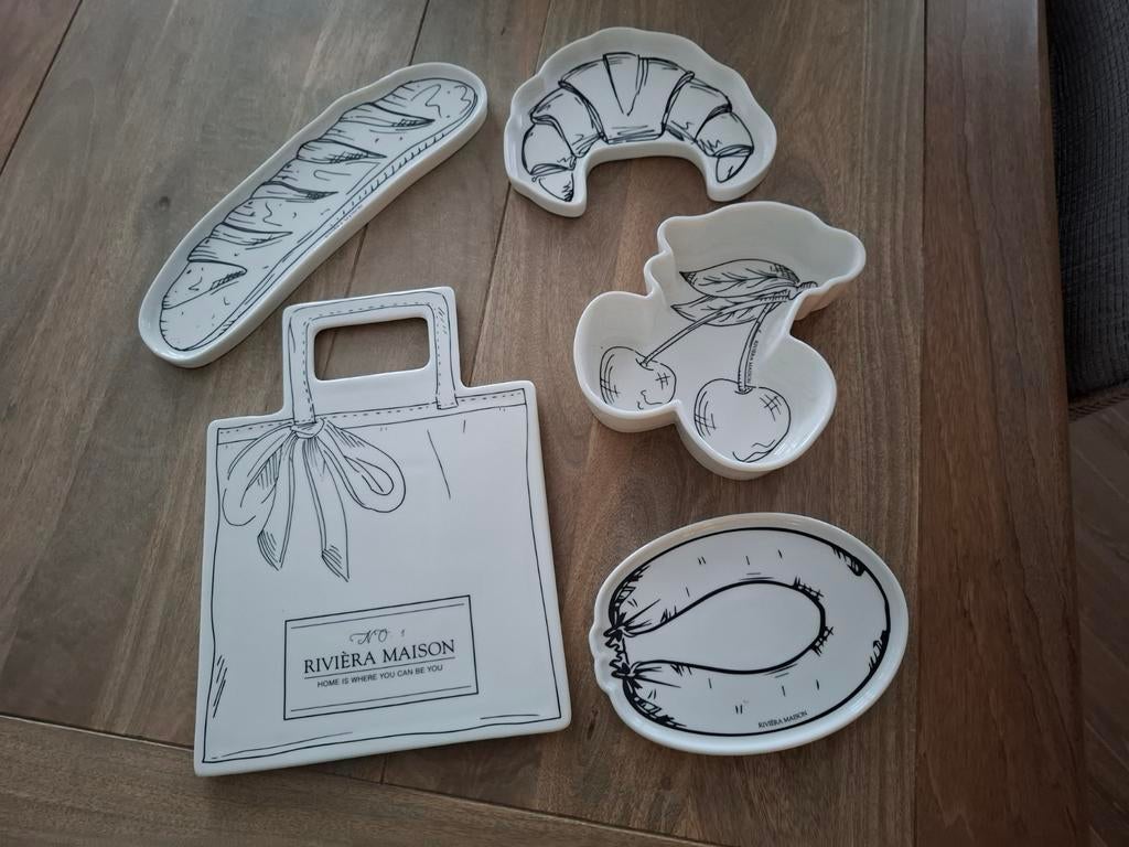 Riviera Maison  - verschillend servies - Nieuw!, Ophalen, Nieuw, Schaal of Schalen
