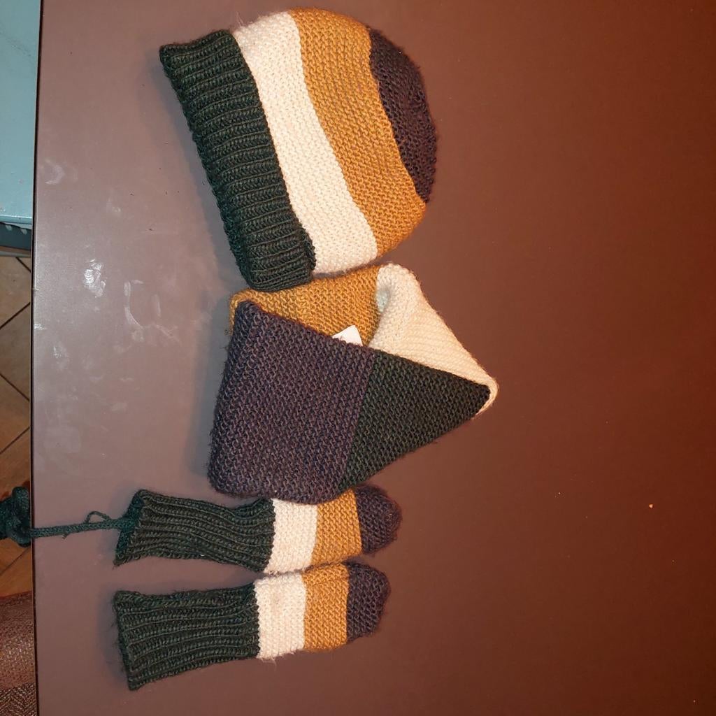 Prenatal set muts, sjaal en wanten maat 88/92, Kinderen en Baby's, Babykleding | Mutsen, Sjaals en Wanten, Ophalen, Setje, Zo goed als nieuw