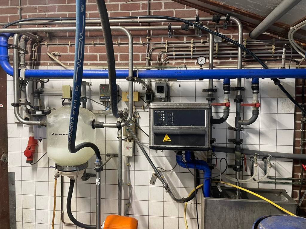 Delaval reinigingsautomaat, Ophalen, Motor en Techniek