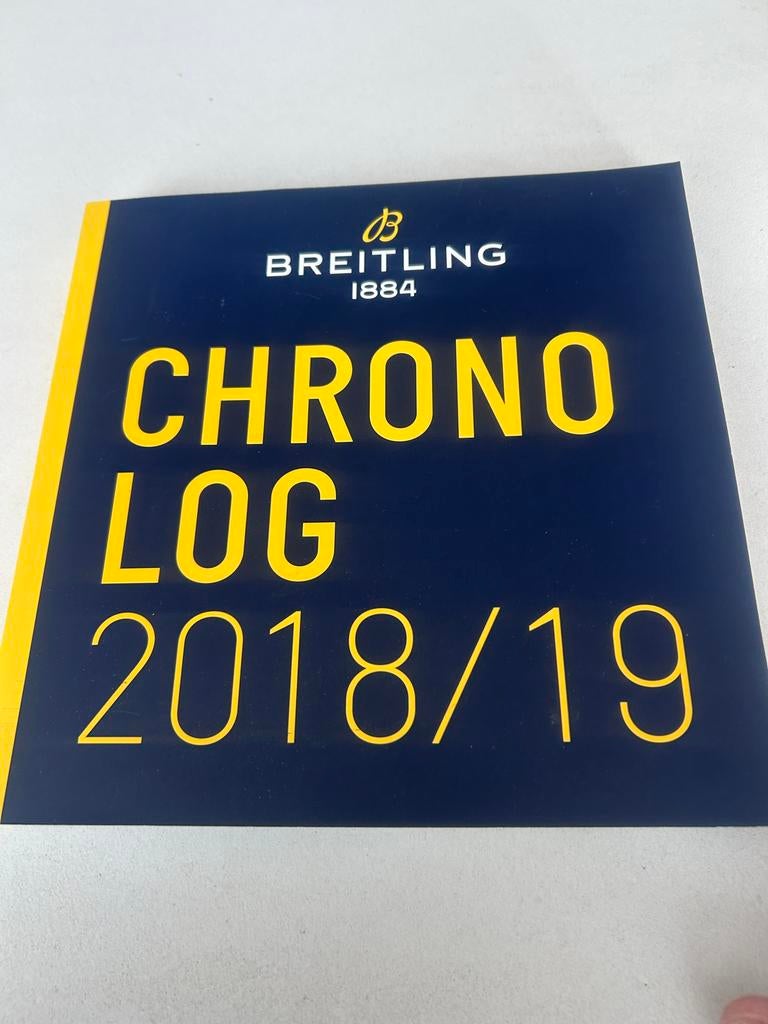 Breitling Chronolog 2018/2019 - ZGAN, Ophalen of Verzenden, Zo goed als nieuw, Catalogus