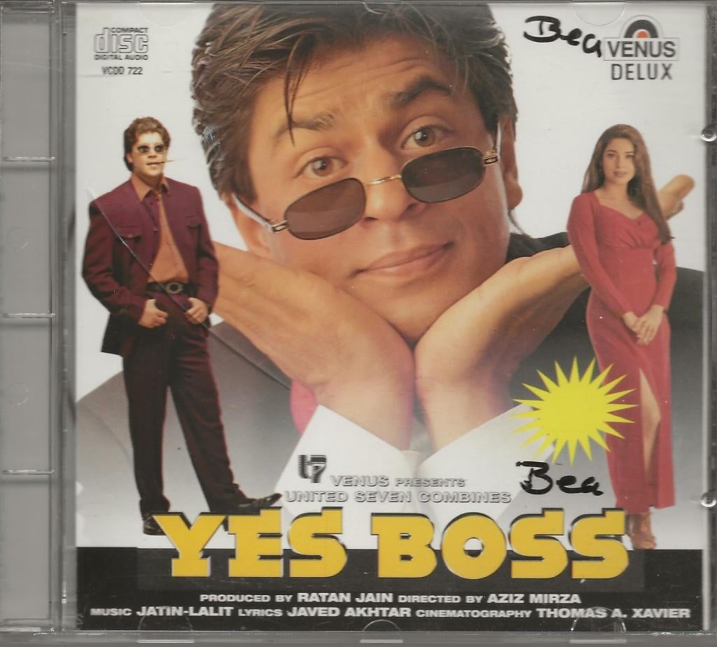Hindi Bollywood Film CD Yes Boss, Ophalen of Verzenden, Gebruikt