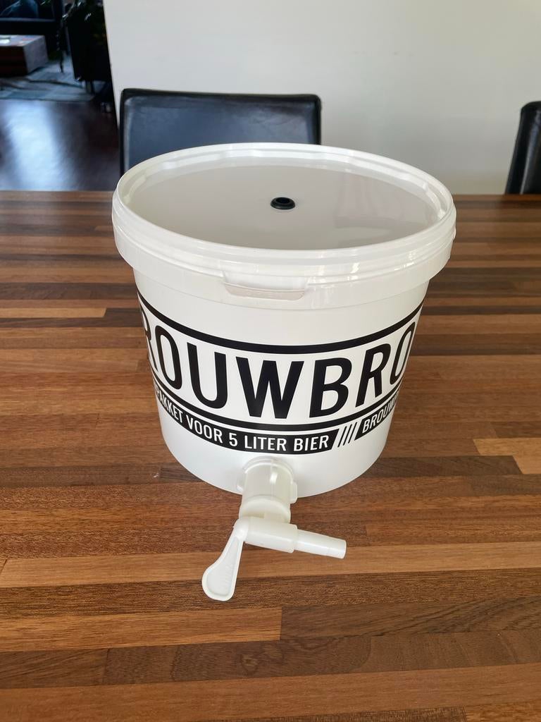 Bierbrouwen Complete Set, Hobby en Vrije tijd, Overige Hobby en Vrije tijd, Ophalen, Zo goed als nieuw