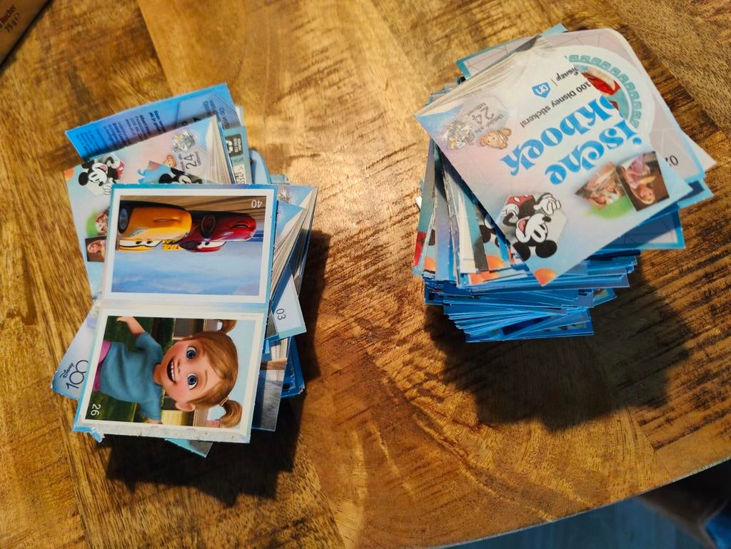 Disney Magische Stickers en Freek Vonk dierenplaatjes, Ophalen of Verzenden, Mickey Mouse, Zo goed als nieuw, Plaatje of Poster