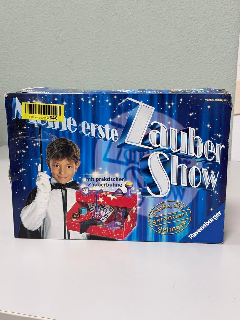 Ravensburger Meine erste Zauber Show Nieuw goochelshow set, Jongen of Meisje, Nieuw, Ophalen of Verzenden, H