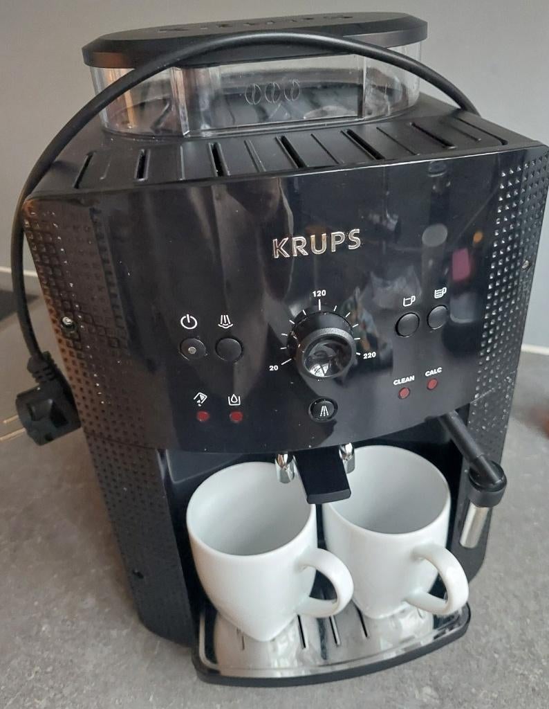 Krups Automatic Espressomachine EA81 bonen, Ophalen, Gebruikt, Espresso apparaat, Koffiebonen