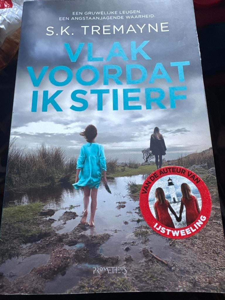 Z6.  S.K. Tremayne - Vlak voordat ik stierf, S.K. Tremayne, Ophalen of Verzenden, Zo goed als nieuw, Nederland