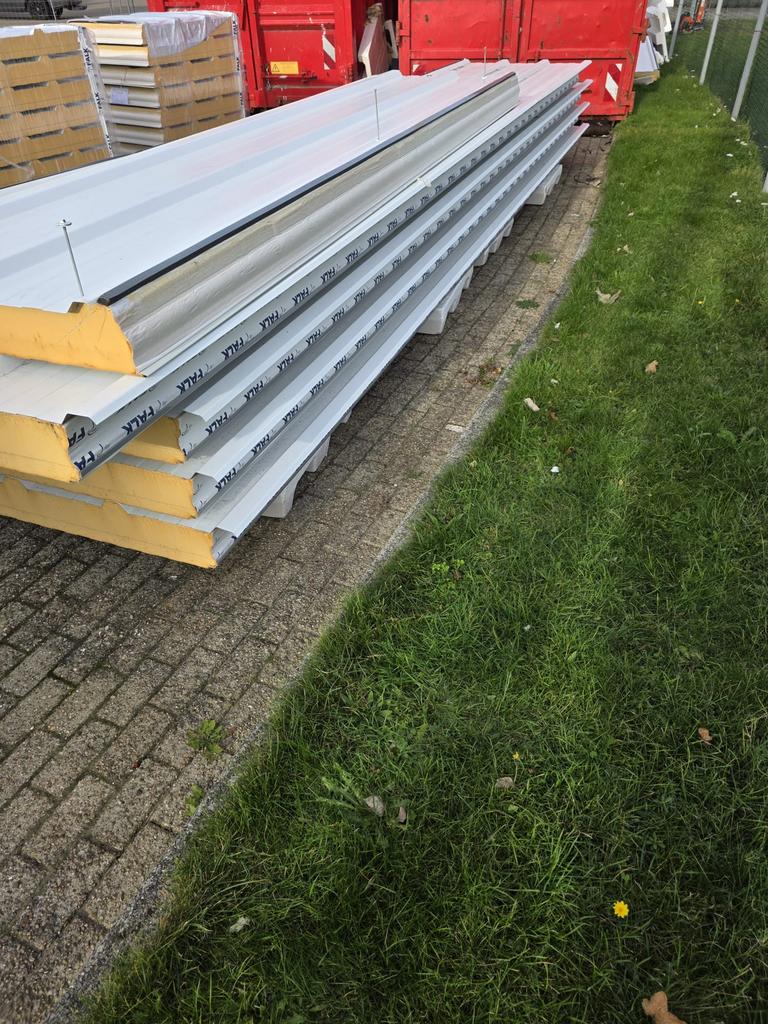 Nieuwe TR panelen ral 9003, Doe-het-zelf en Verbouw, Platen en Panelen, Ophalen, Nieuw, 100 mm of meer