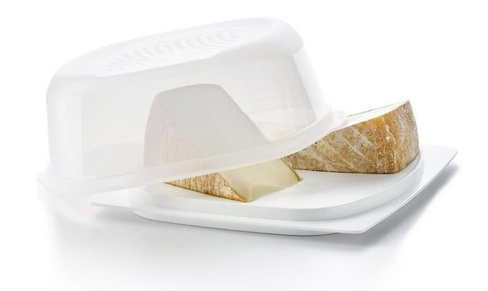 Tupperware CheeSmart/ Kaasdoos Vierkant Nieuw Laatste, Ophalen of Verzenden, Nieuw, Wit, Overige typen