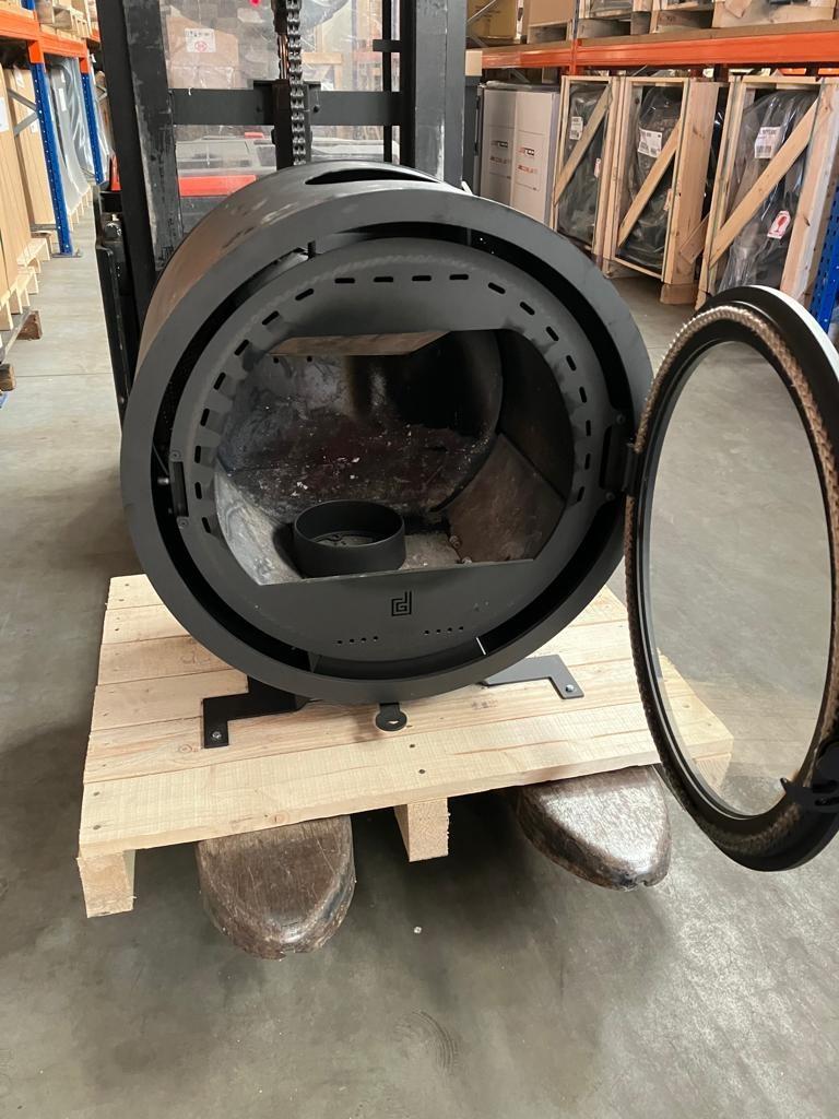 gebruikte houtkachel dik geurts odin front !!!!!!!!!, Ophalen, Houtkachel, Zo goed als nieuw, Vrijstaand