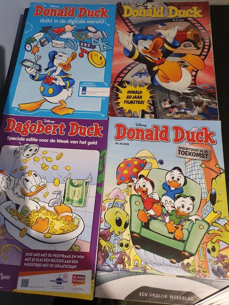 Donald Duck stripboeken - Diverse jaargangen, Boeken, Stripboeken, Gelezen, Meerdere stripboeken, Ophalen of Verzenden