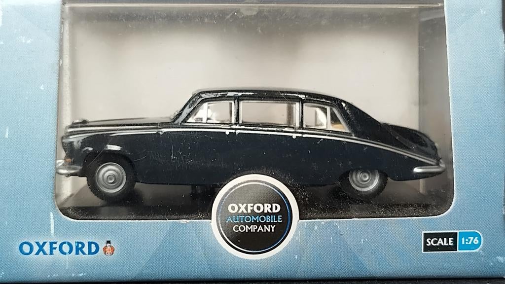 Daimler DS 420 Embassy Black Carlton Grey 1:76 Oxford Pol, Info@oxforddiecast.co.uk, Auto, Verzenden, Nieuw