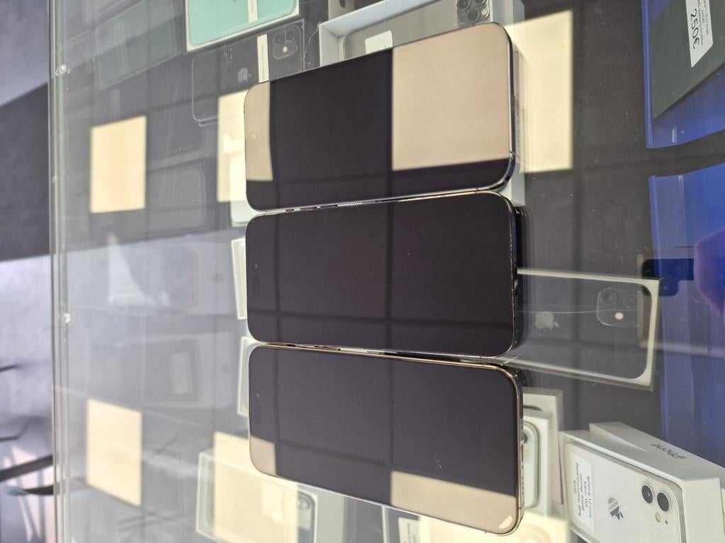 3x IPhone 14 Pro Max 2jaar garantie, Ophalen of Verzenden, Zo goed als nieuw, Goud, 128 GB