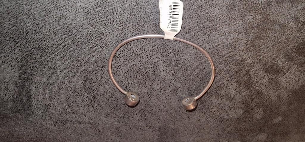 Zilveren armband met zwarte stenen, Nieuw, Ophalen of Verzenden, Met edelsteen, Zilver