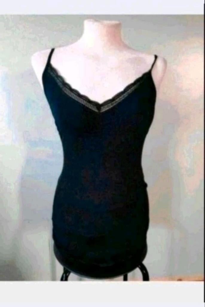 Zwart singlet, Maat 38/40 (M), Zwart, Ophalen of Verzenden, Zo goed als nieuw