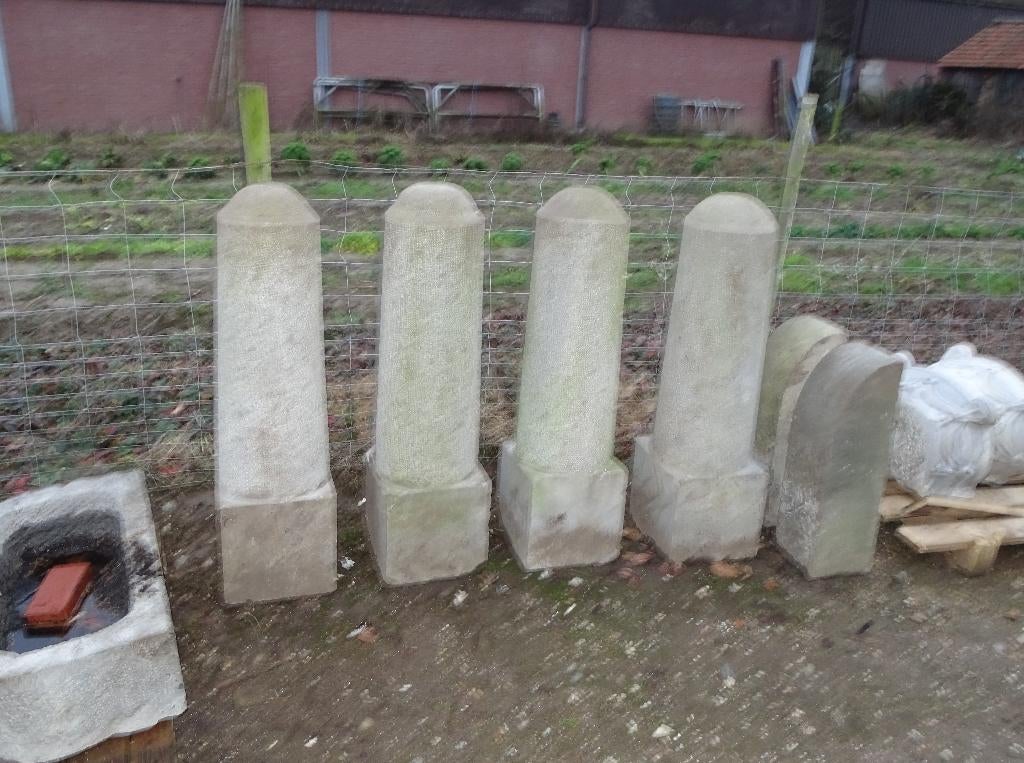 2 sets arduinen schamppalen schamppaal paal stootpaal, Ophalen
