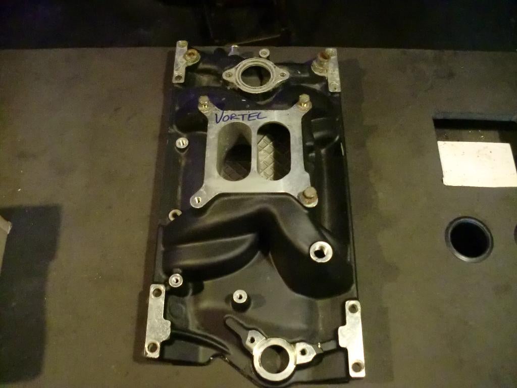 chevrolet intake voor vortec naar carb ombouw 96-02 v8, Ophalen of Verzenden, Gebruikt, Overige automerken