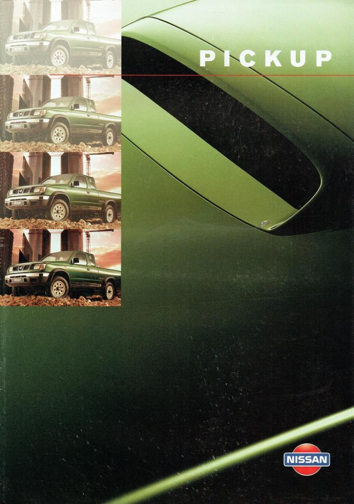 Folder Nissan Pickup (ca.1998), Verzenden, Gelezen, Nissan