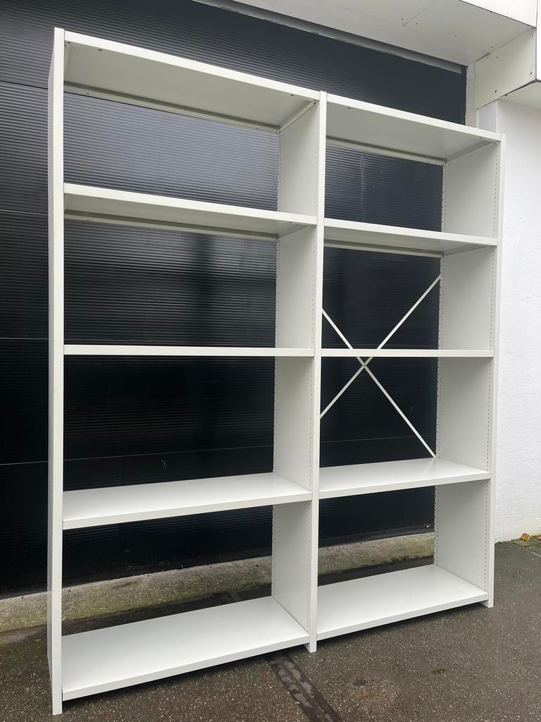 Witte stelling stellingkast kast legbordstelling rekken