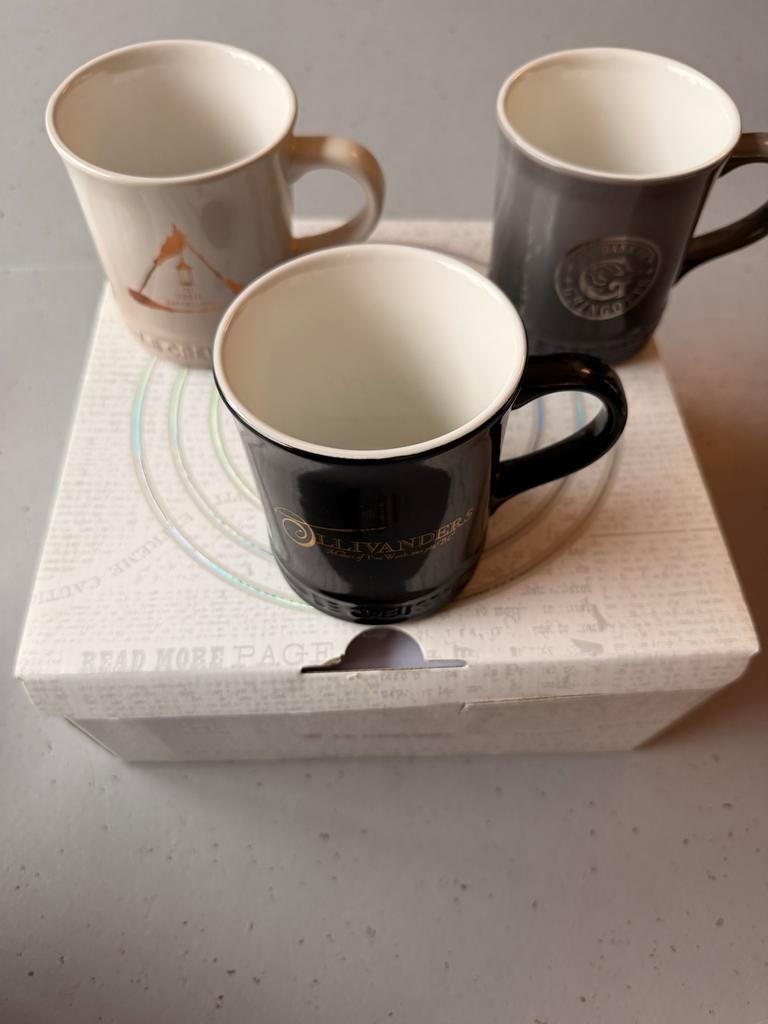 Harry Potter Le Creuset Mokken Set - 3 van 4, Ophalen of Verzenden, Zo goed als nieuw