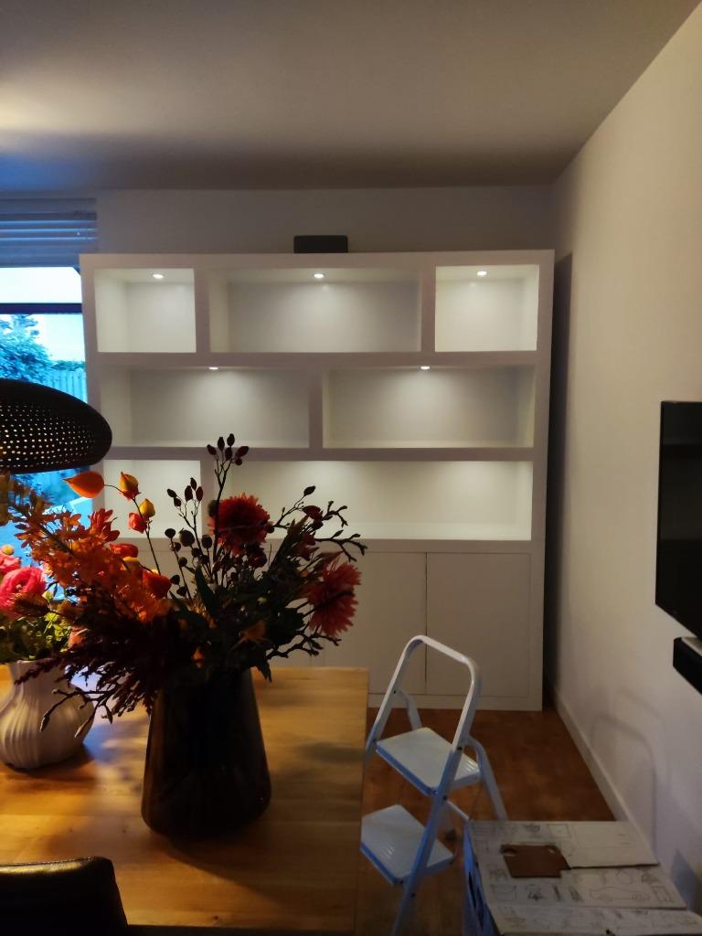 Vakkenkasten / Wandkasten geheel op maat, Nieuw, 25 tot 50 cm, 200 cm of meer