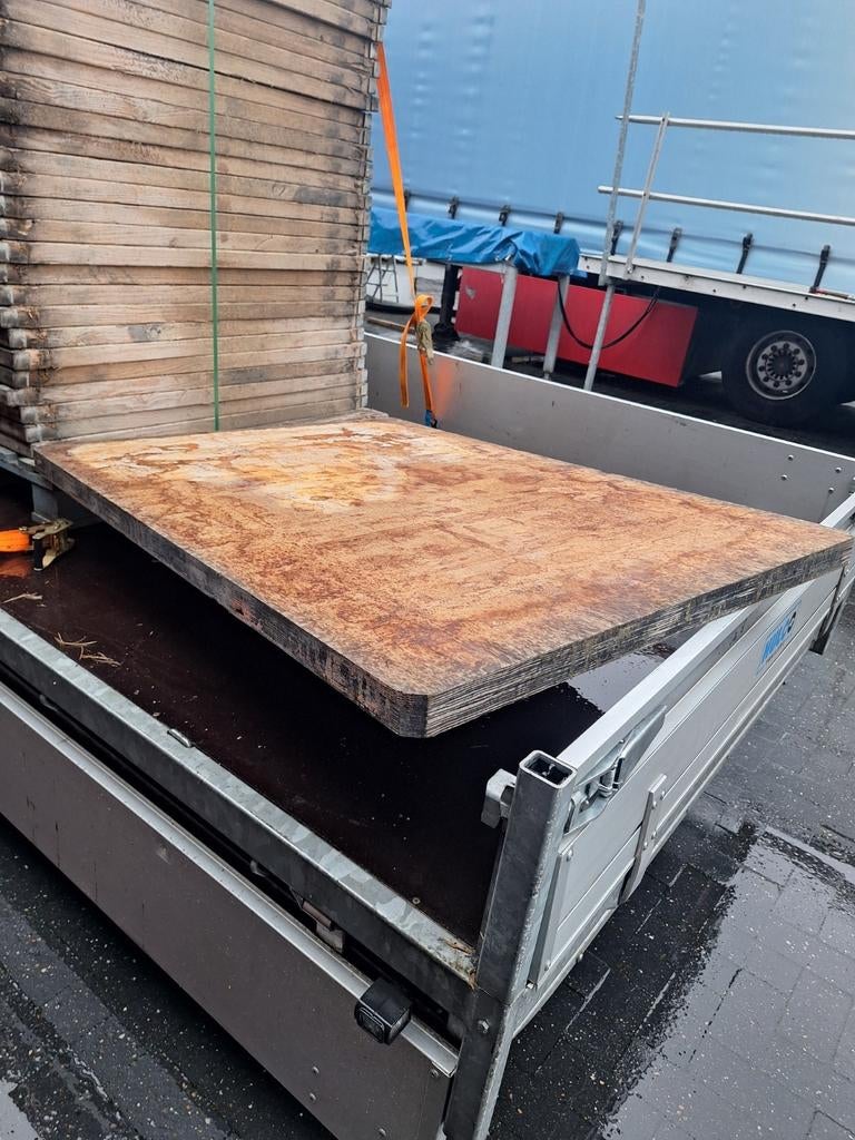 Nette multiplex steenschotten 100 x 140 x 5, Ophalen of Verzenden, Zo goed als nieuw, Multiplex