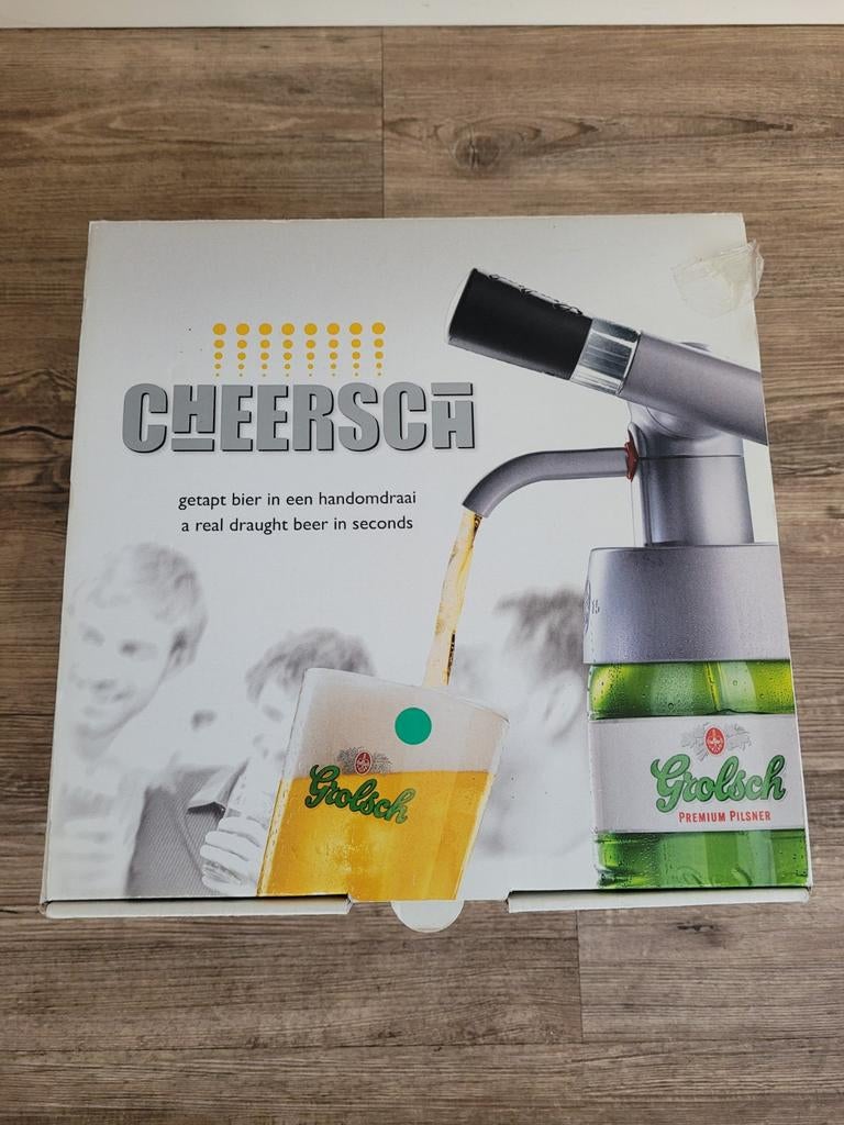 Cheersch biertap - Grolsch, Ophalen of Verzenden, Overige typen