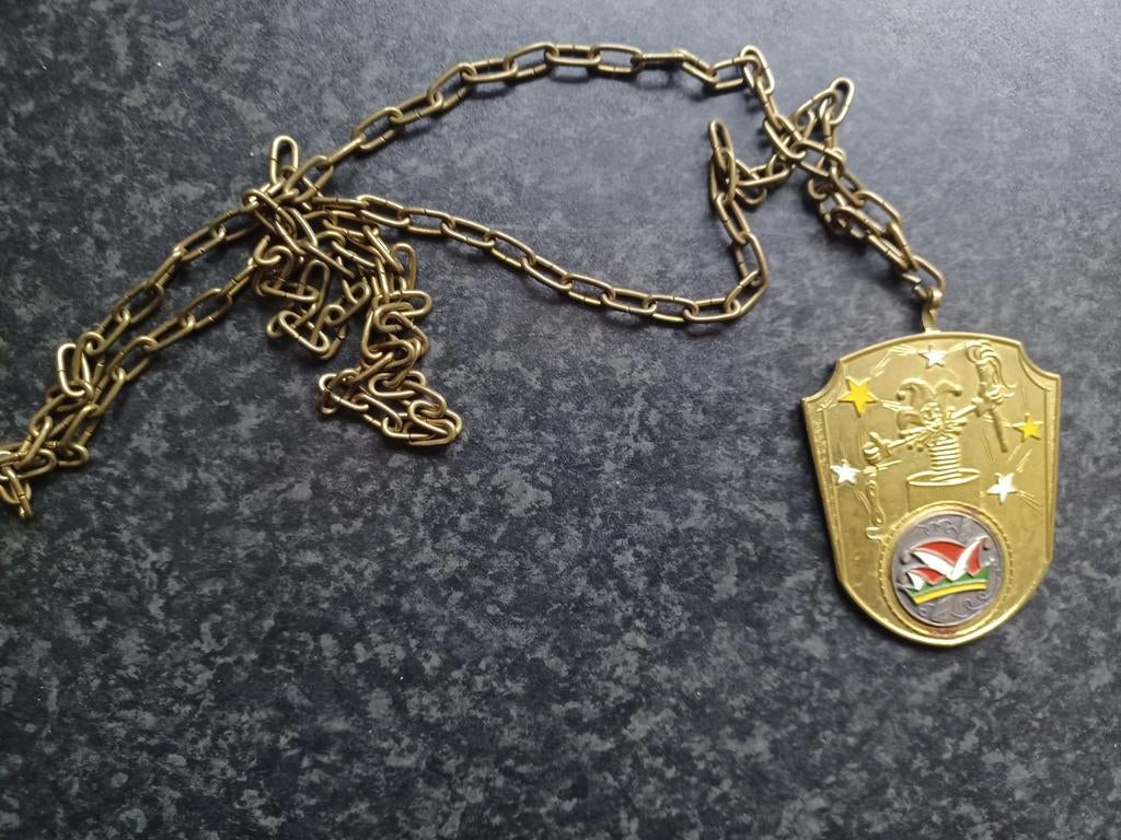 Carnavals medaille Peelvruijters Zannik 1974, Postzegels en Munten, Ophalen, Overige materialen, Nederland