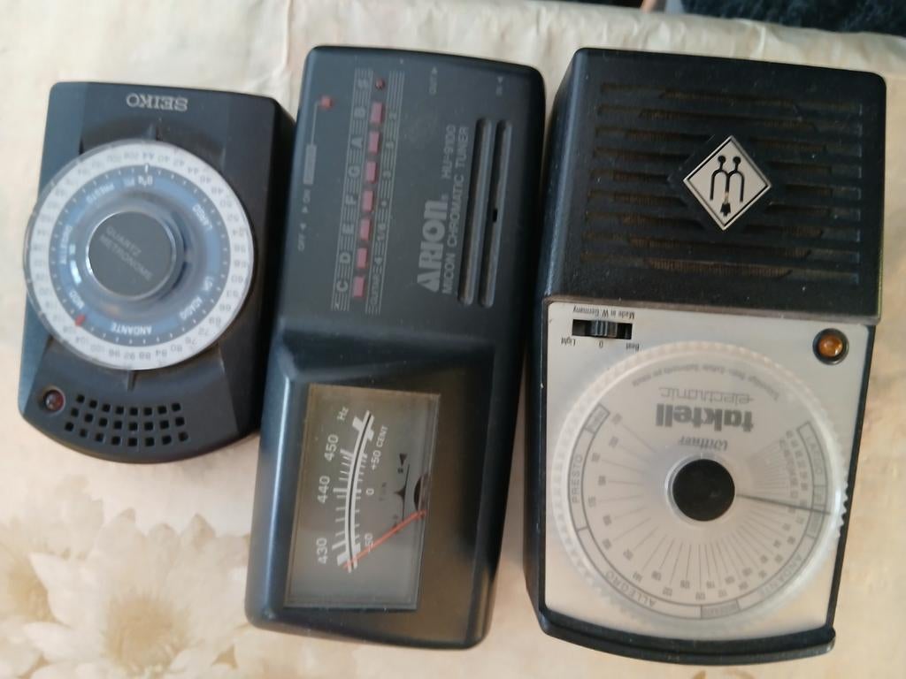 Vintage Metronomen & Tuners - Seiko, Arion, Taktell, Ophalen of Verzenden, Gebruikt