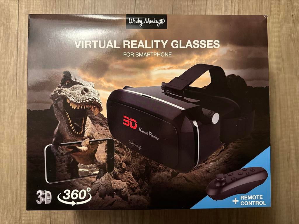 Wonky Monkey VR bril voor smartphone, Spelcomputers en Games, Ophalen of Verzenden, Nieuw, VR-bril, Telefoon