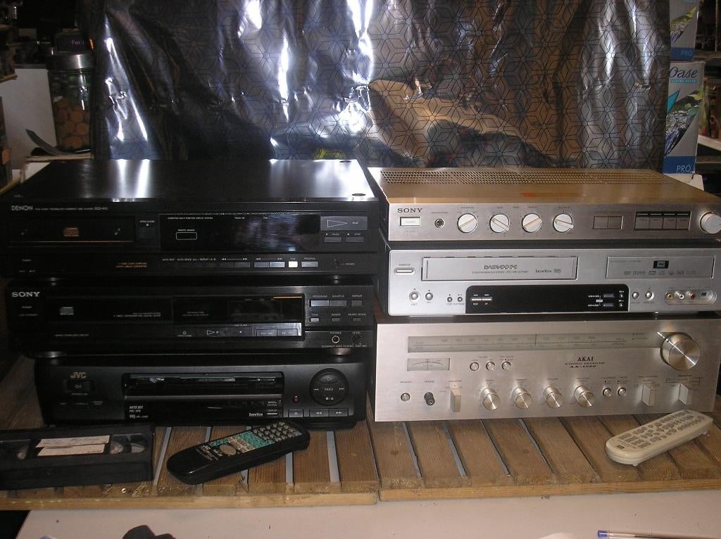 audio div, Gebruikt, 60 tot 120 watt, Front, Rear of Stereo speakers, Ophalen