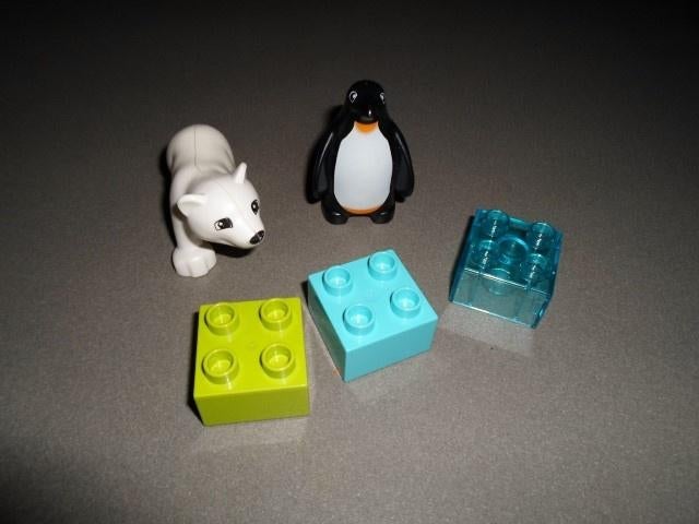 duplo Pooldieren compleet setno 10501, Ophalen of Verzenden, Zo goed als nieuw, Complete set, Duplo