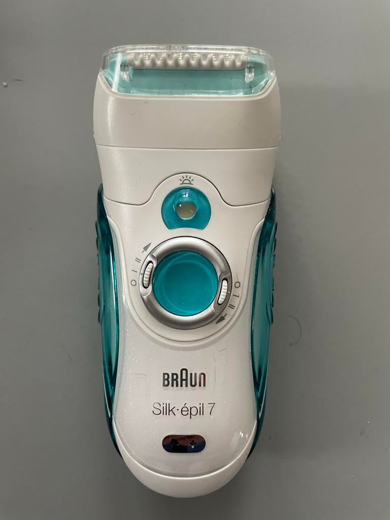 Braun Silk-épil 7 epilator met extra smoothing caps, Ophalen of Verzenden, Gebruikt, Scheren en Epileren