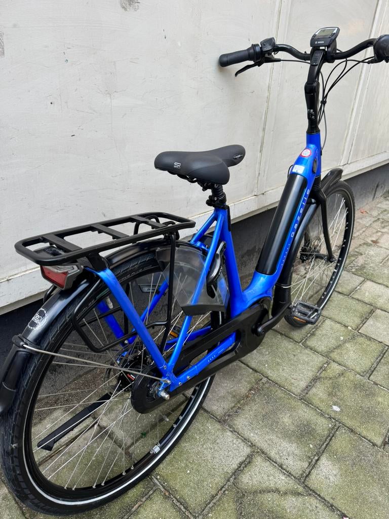 Gazelle greboble c8 elektrische dames fiets 53cm, 53 tot 56 cm, Ophalen, Zo goed als nieuw, Gazelle