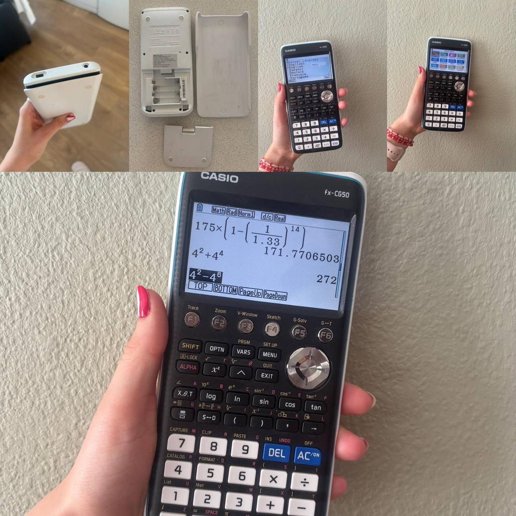 Casio fx-CG50 grafische rekenmachine, Ophalen, Grafische rekenmachine, Zo goed als nieuw