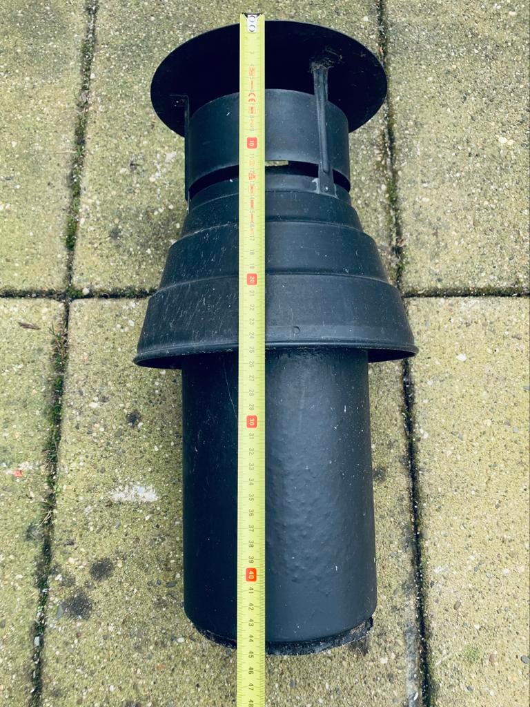 Schoorsteen rook afvoer, Ophalen of Verzenden, Gebruikt