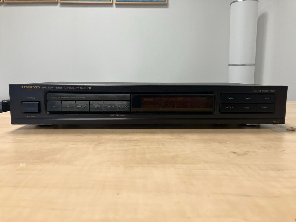 Onkyo T-4730 Tuner - Inclusief Handleiding, Ophalen of Verzenden, Gebruikt, Analoog