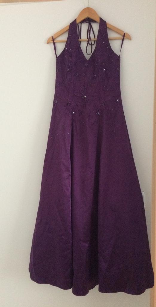 Galajurk met bijbehorende sjaal | merk Lissa | kleur paars, Ophalen, Galajurk, Paars, Zo goed als nieuw