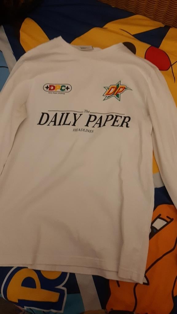 Daily Paper trui, Ophalen, Wit, Nieuw, Daily Paper