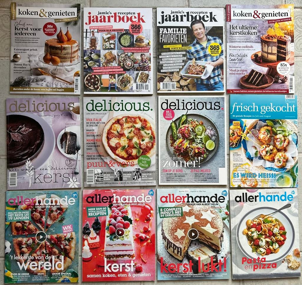 Diverae kooktijdschriften, Ophalen of Verzenden, Zo goed als nieuw