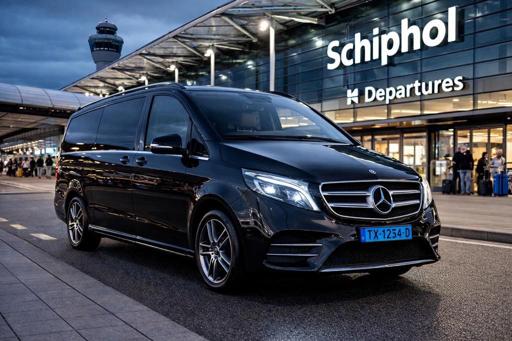 Professionele Schiphol Taxi – Haarlem E.O., Diensten en Vakmensen, Koeriers, Chauffeurs en Taxi's, Groepsvervoer