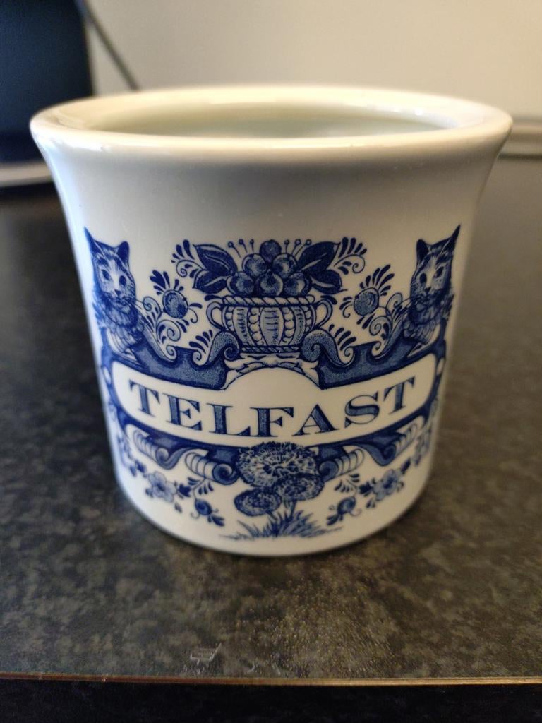Vintage Telfast apothekerspot ,, Ophalen of Verzenden