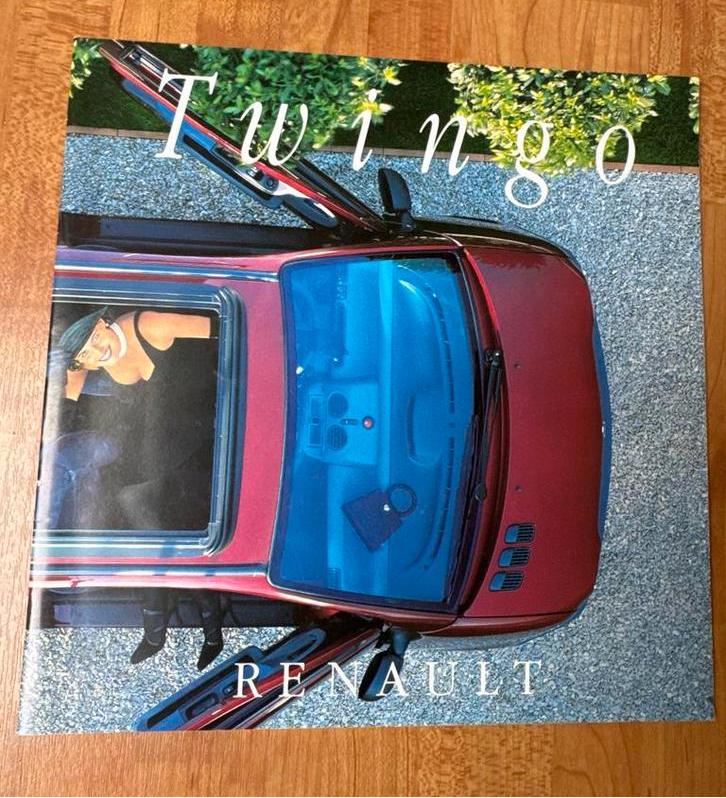 Renault Twingo Brochure - Origineel, Ophalen of Verzenden, Zo goed als nieuw, Renault