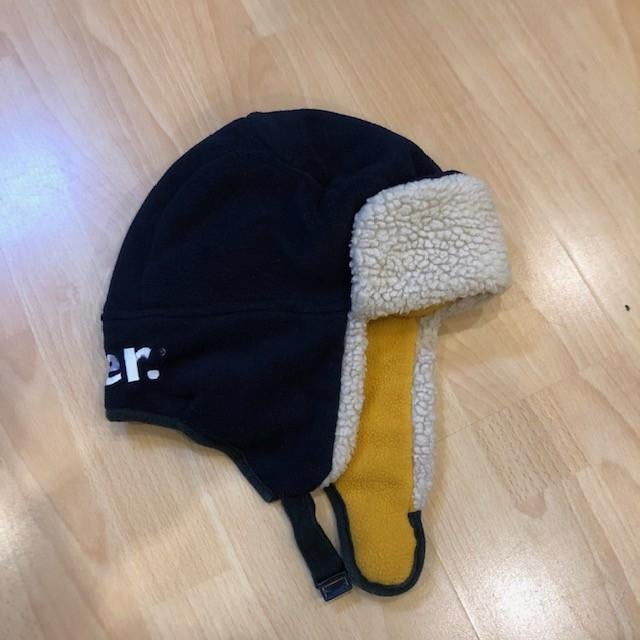 Blauer piloten winter muts, Gebruikt, Jongen of Meisje, Muts, Blauer