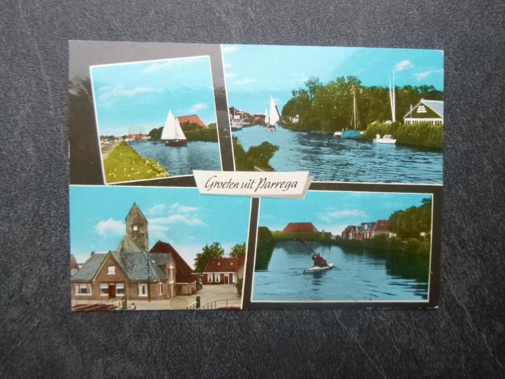 Parrega, kerk/zeilboot 1981, Verzenden, 1980 tot heden, Gelopen, Noord-Brabant