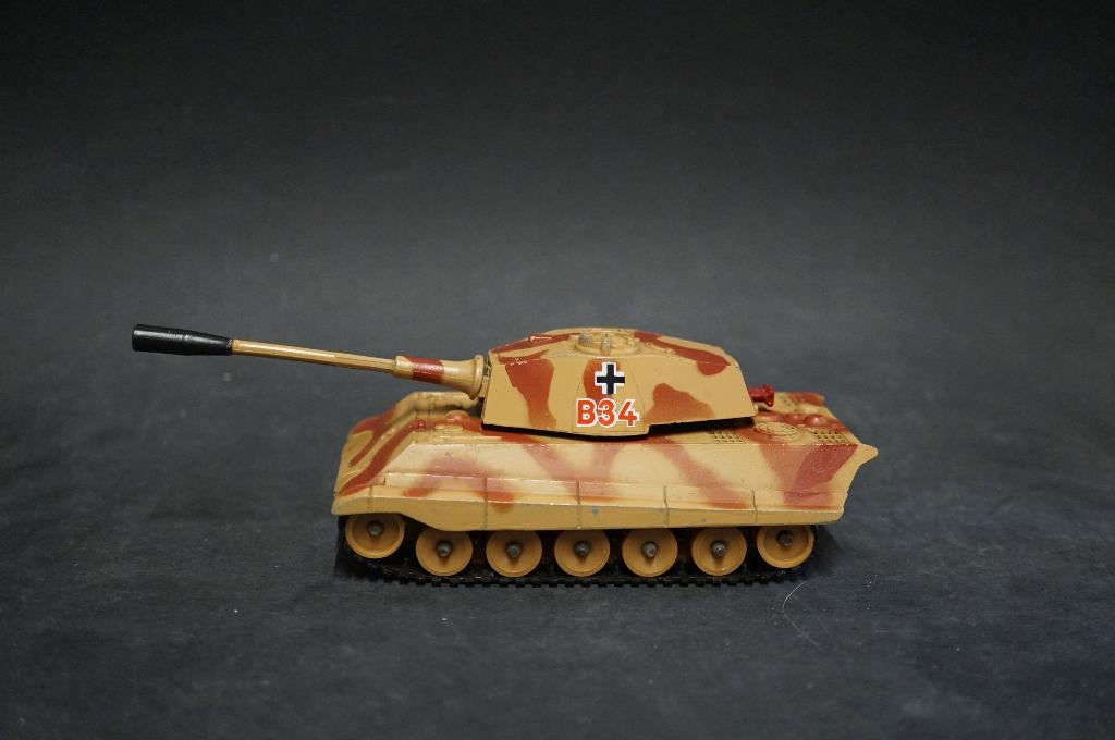 Corgi Toys Duitse King Tiger tank - 1/60 - TOP vintage, Ophalen of Verzenden
